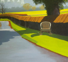 Wicker in Winter | 61 x 99 cm
