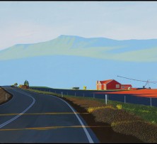 Bricknell's Corner (Tasmania) | 93 x 150 cm | 2014 Tattersall's Landscape Art Prize Finalist