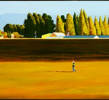 Autumn Around the Levee - Longford | 93 x 150 cm