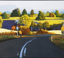 Stop in Autumn | 88 x 143 cm | Winner 2013 Tattersall's Landscape Art Prize Members' Choice