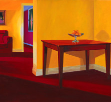 Interior with Oranges | 76.5 x 124 cm