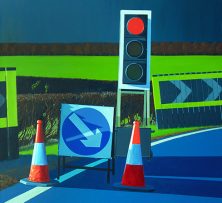 Roadworks | 94.5 x 94.5 cm
