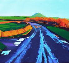 Road to Glutton Bridge (study) | 39 x 86 cm