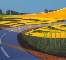 Quiet New Road | 96.5 x154.5 cm