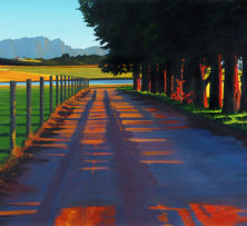 Lane in Lower Barrington | 70 x 113.5cm