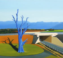 Blue Tree | 70 x 113.5cm