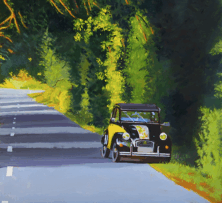 Pause outside Bowthorpe - Longford  | 30 x 30cm